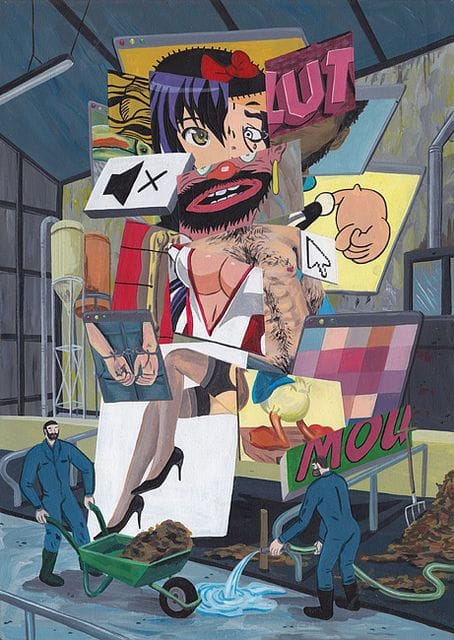 Artwork Title: The Artist Was Born When The Designer Died