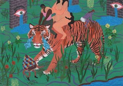 Artwork Title: Tiger Tears