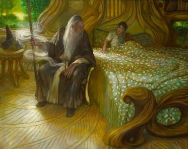 Donato Giancola - Nienor and Glaurung, 2013