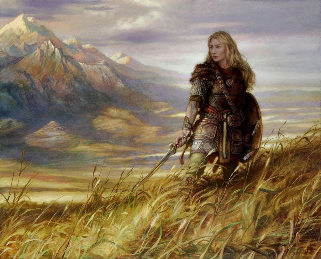 Artwork Title: Éowyn: Defender of Rohan