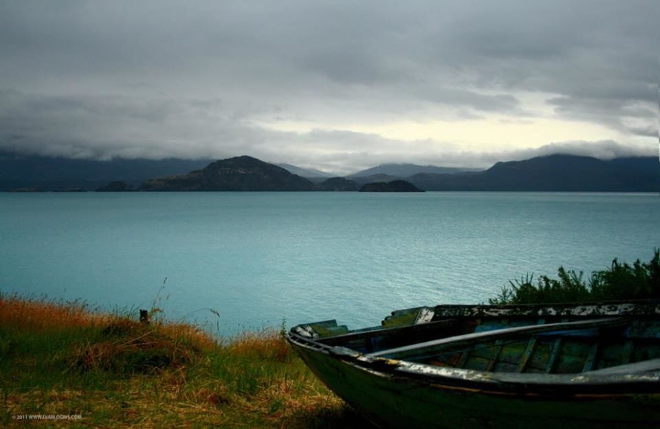 Artwork Title: Quiet On Lago General Carrera Chile