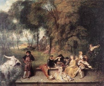 Artwork Title: Merry Company in the Open Air