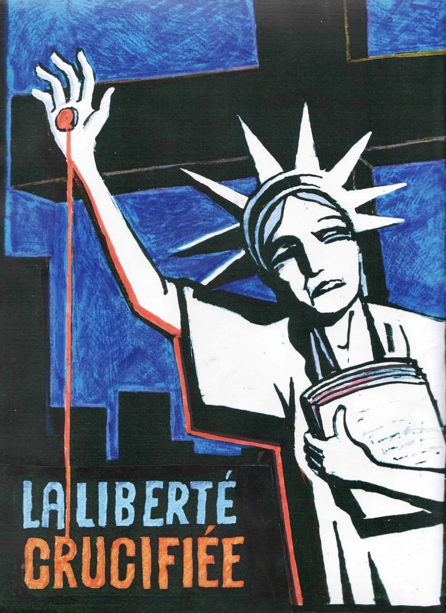 Artwork Title: Liberté Crucifiée