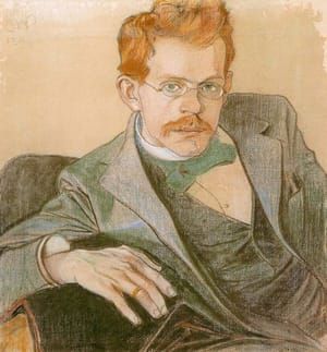 Artwork Title: Portrait of Józef Mehoffer