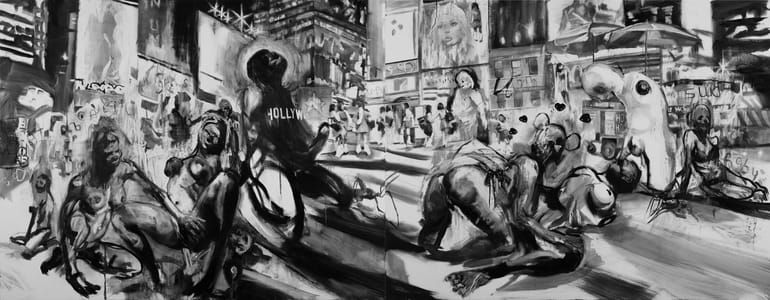 Artwork Title: Rape in Times Square