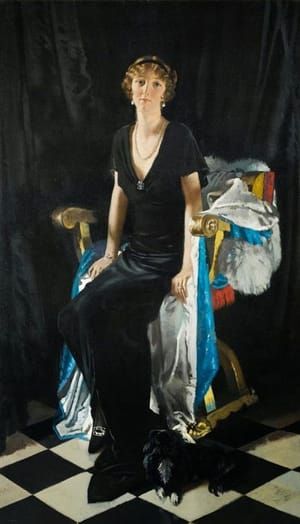 Artwork Title: Portrait of Lady Idina Wallace