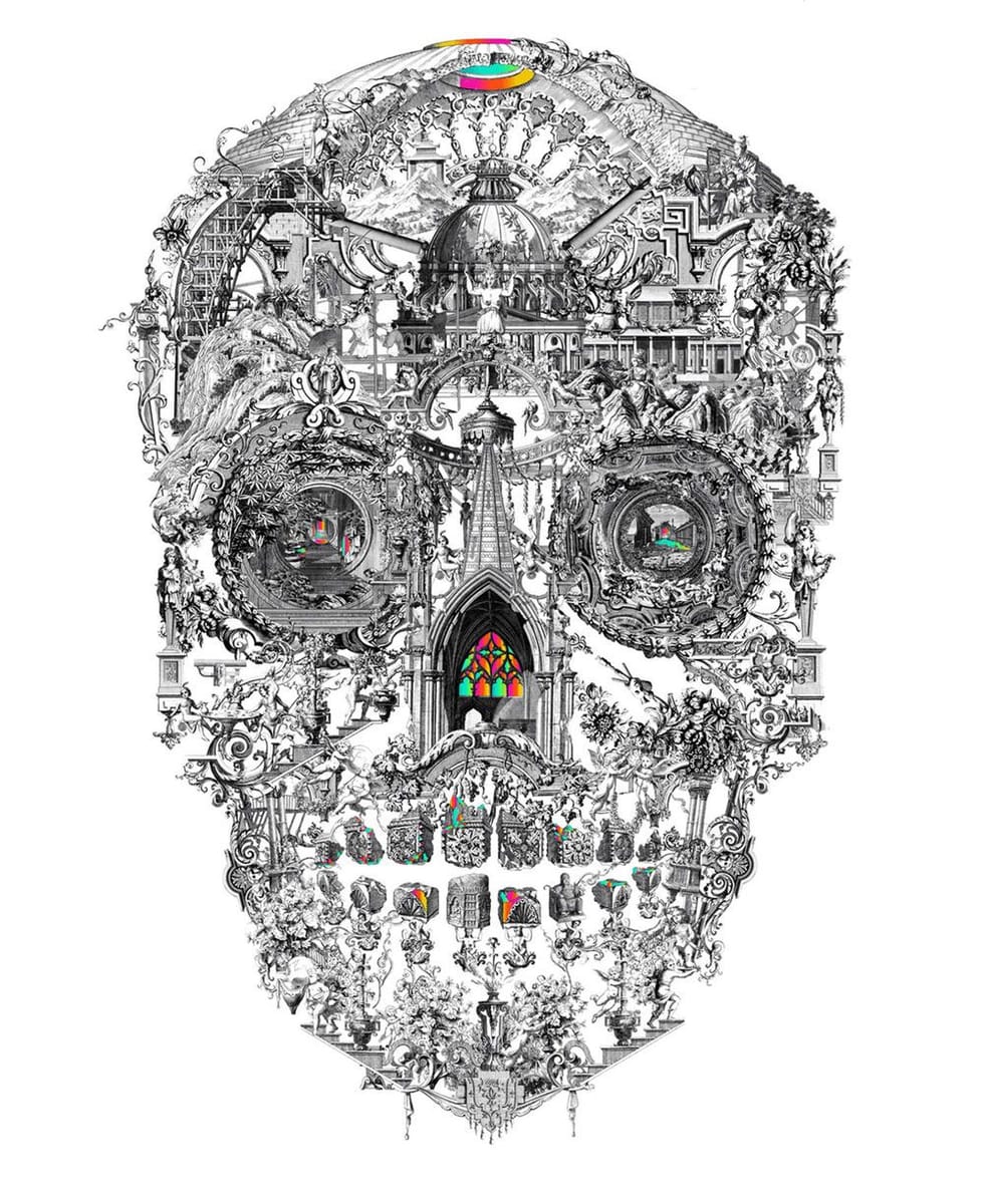 Artwork Title: Sanctuary Skull Ap