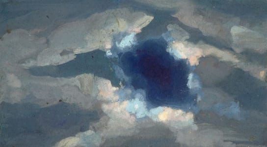 Artwork Title: Study of Clouds