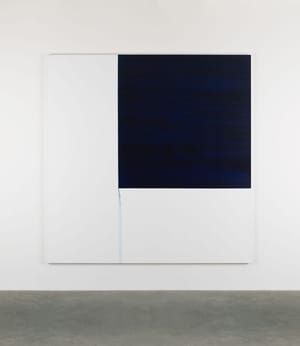 Artwork Title: Exposed Painting Oriental Blue