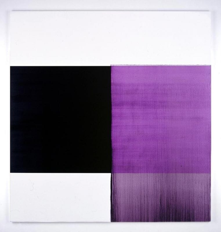 Artwork Title: Exposed Painting Schevening Black Cobalt Violet