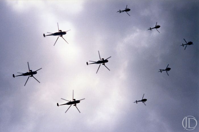 Artwork Title: Helicopters