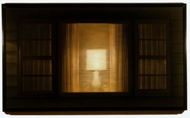 Artwork Title: Lamp In Window