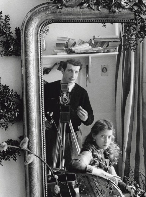 Edouard Boubat - Self-Portrait with Leila, 1947