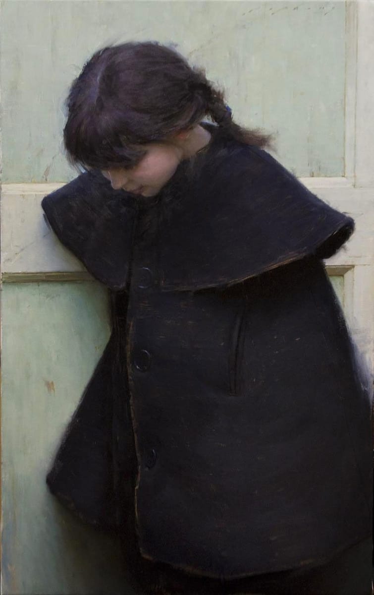 Artwork Title: Skylar in a Black Coat