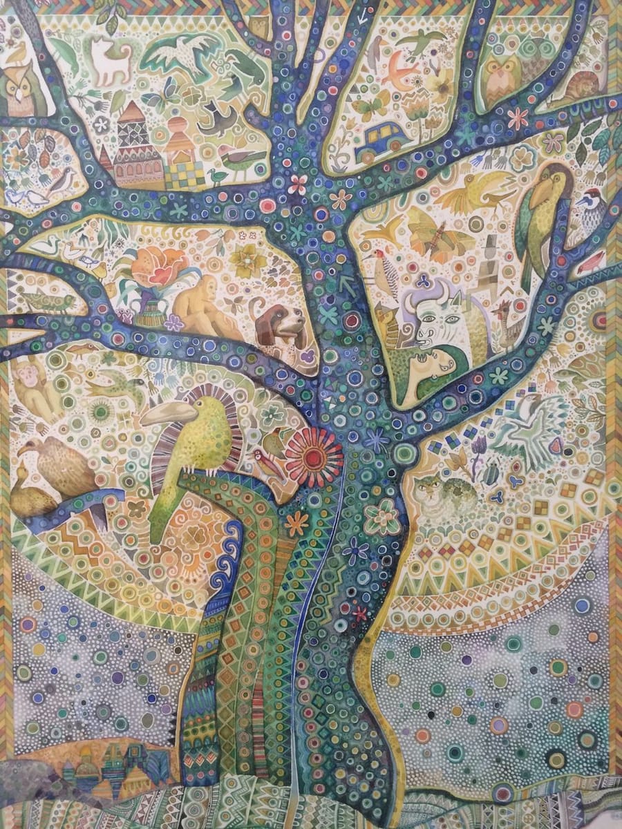 Artwork Title: African Tree 1.989