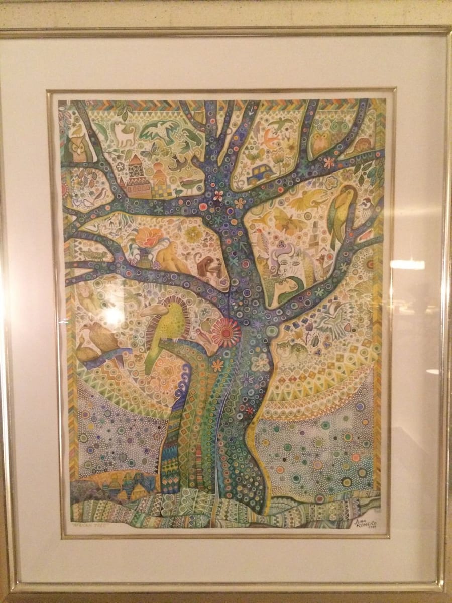 Artwork Title: African Tree 1.989