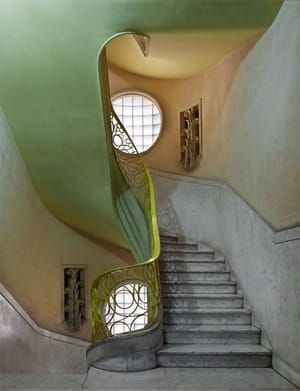 Artwork Title: Deco Stairwell #2, Havana