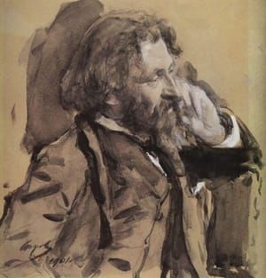 Artwork Title: Portrait of Ilya Repin