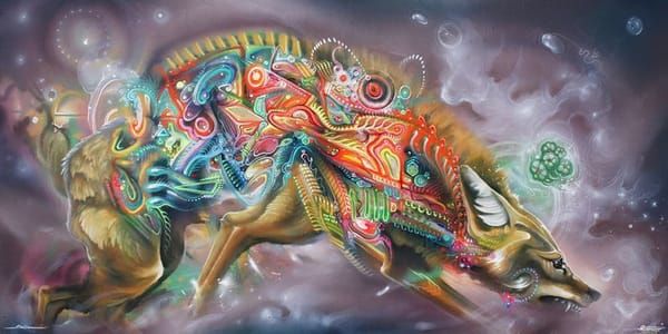Artwork Title: Jackal Magic