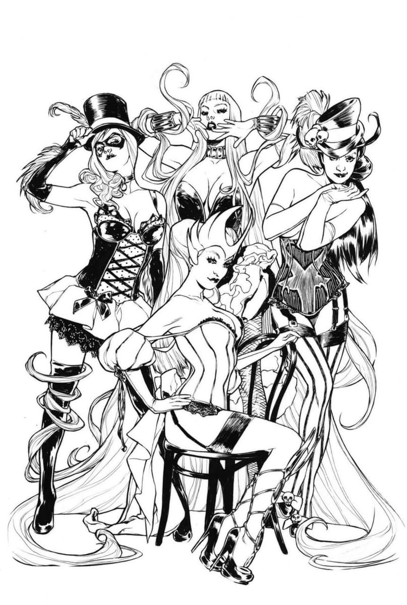 Artwork Title: Marvel Burlesque