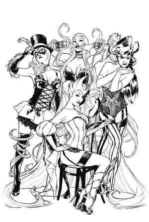 Artwork Title: Marvel Burlesque