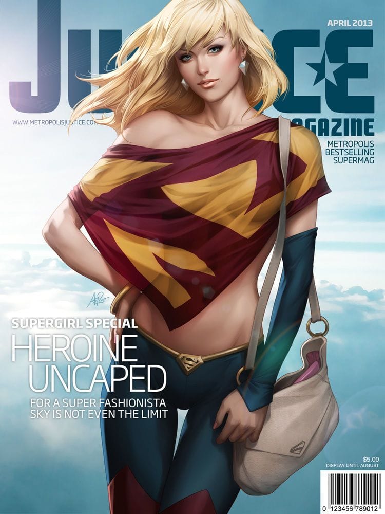 Artwork Title: Justice Mag - Supergirl