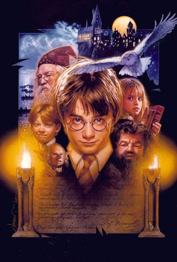 Artwork Title: Harry Potter And The Philosopher's Stone