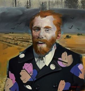 Artwork Title: Van Gogh In The Autumn Coat