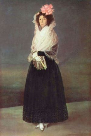 Artwork Title: Portrait Of María Rita De Barrenechea Y Morante, Marchioness Of La Solana