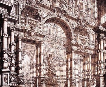Artwork Title: A palace architecture study