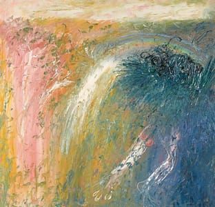 Artwork Title: Nebudchadnezzar, Rainbow and Waterfall