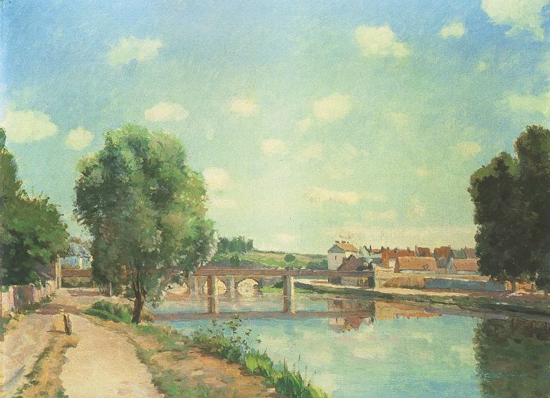 Artwork Title: The Railway Bridge At Pontoise