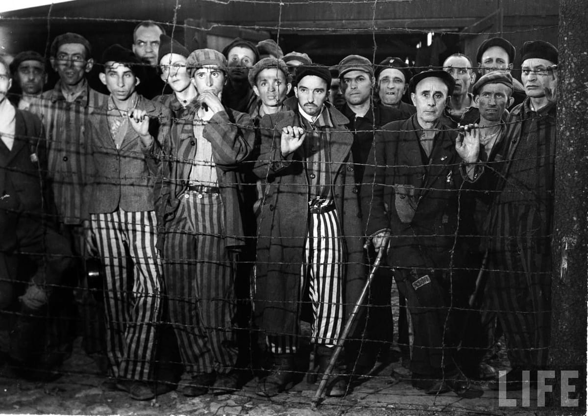 Artwork Title: Buchenwald Prisoners, Germany