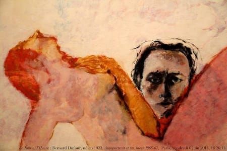Artwork Title: Self Portrait and Nude 1966