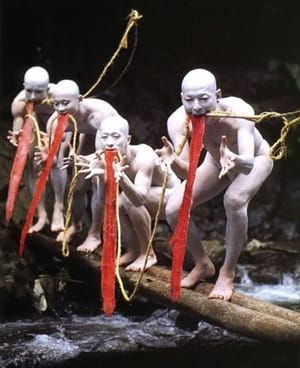 Artwork Title: Butoh Dance of the Darkness