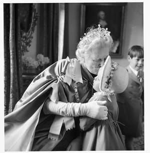 Artwork Title: Lady Churchill kissing her Graddaughter