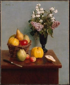 Artwork Title: Still Life with Flowers and Fruit
