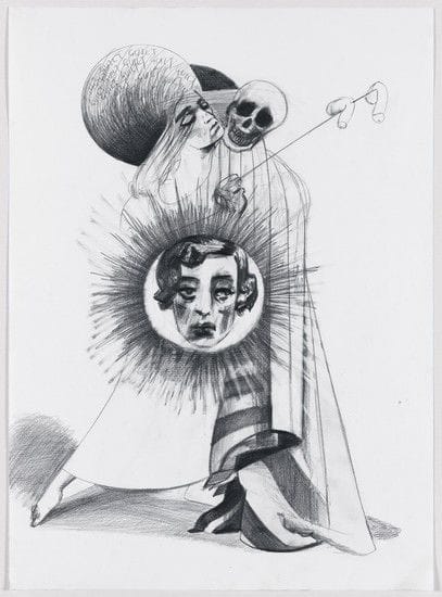 Artwork Title: Buster Keaton (Rebecca)