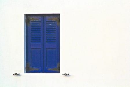 Artwork Title: Blue Window