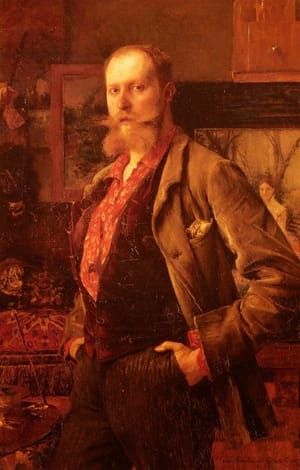 Artwork Title: Portrait of Gustave Courtois