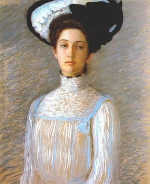 Artwork Title: Alice in A White Hat