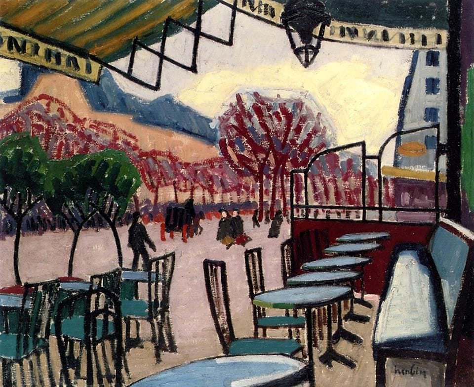 Artwork Title: La Terrasse de Café