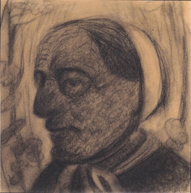 Artwork Title: Portrait of a Peasant Woman with Hood