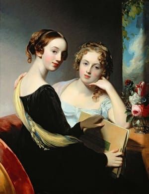 Artwork Title: Portrait of the Misses Mary and Emily McEuen