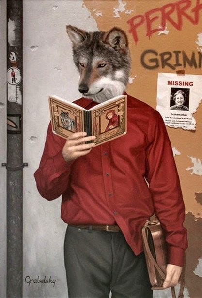 Artwork Title: The Big Bad Wolf