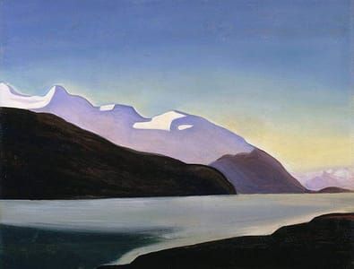 Artwork Title: Mountain Lake–Tierra del Fuego,  1922