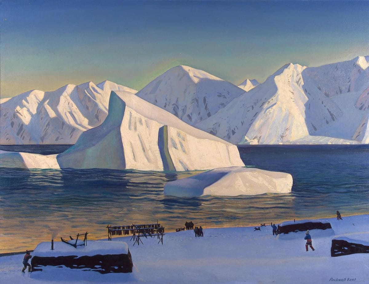Artwork Title: Early November: North Greenland