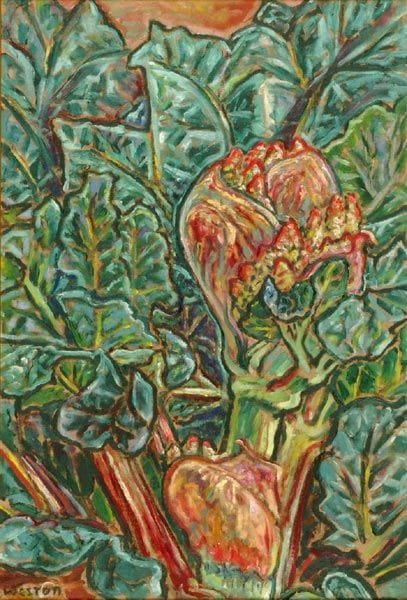 Artwork Title: Rhubarb in Bud