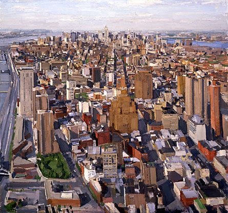 Artwork Title: World Trade Center: View of Manhattan