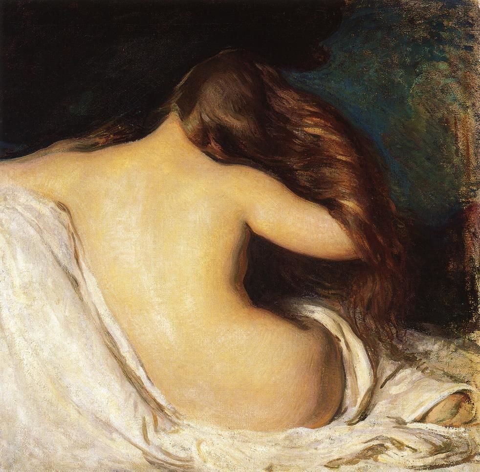 Artwork Title: Woman Drying Her Hair